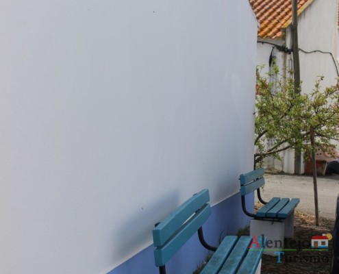 banco de rua - Alcarias – capital dos cata-ventos – concelho de Ourique