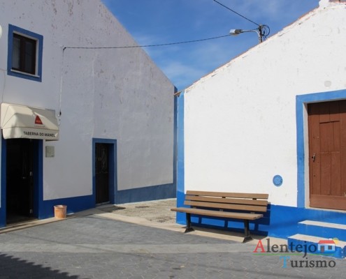A entrada da taberna - Taberna do Manel – Conceição – Concelho de Ourique