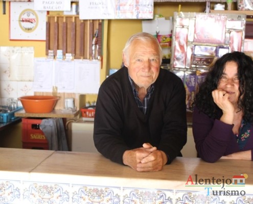 Eu e o senhor Manuel - Taberna do Manel – Conceição – Concelho de Ourique