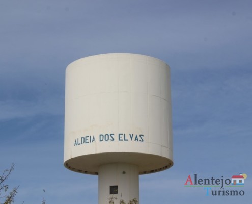 Depósito de água - Casa tradicional do Alentejo - Aldeia dos Elvas - Concelho de Aljustrel