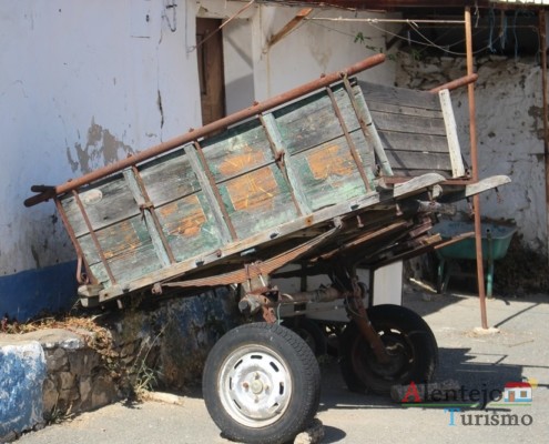 Carro de mula - Grandaços – Concelho de Ourique – Alentejo