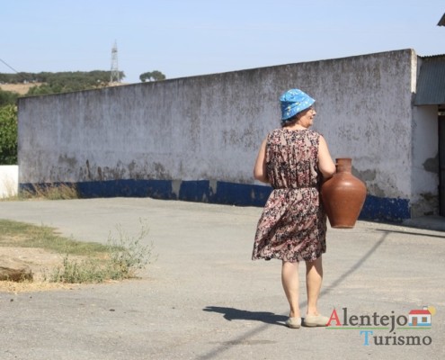 O caminho - Ida ao poço – Grandaços – Ourique - Alentejo