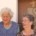 A D. Maria Vitória Nobre com uma das senhoras mais idosas do povoado - Gentes - Museu vivo – Grandaços – Concelho de Ourique - Alentejo
