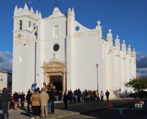 Igreja de Nossa Senhora da Assunção, paroquial de Safara; Concelho de Moura; Alentejo