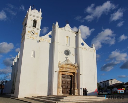 Igreja de Nossa Senhora da Assunção, paroquial de Safara; Concelho de Moura; Alentejo