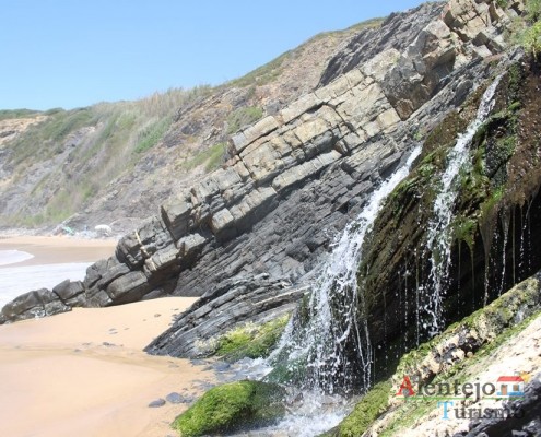 Cascatas das cobras – Praia da Amália – Concelho de Odemira - Alentejo
