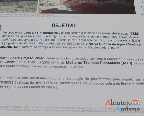 Life Ribermine: Projeto Piloto do Lousal - Alentejo - Portugal