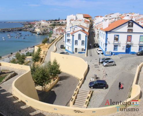 Estrada em meio círculo